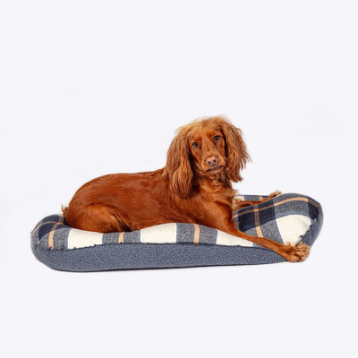 Danish Design Bowmore Navy Oval Quilted Mattress | Barks & Bunnies