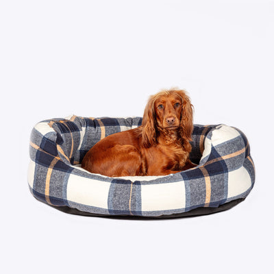 Danish Design Bowmore Navy - Deluxe Slumber Bed | Barks & Bunnies