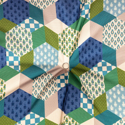 Laura Ashley Thistle Patchwork Snuggle Bed | Barks & Bunnies