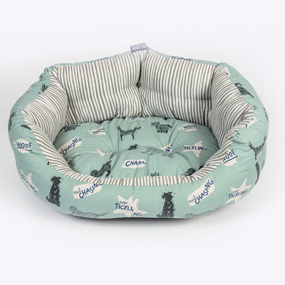 Battersea Playful Dogs Deluxe Slumber Dog Bed| Barks & Bunnies