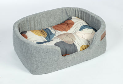 Danish Design Colour Block Lux Eco Friendly Dog Bed | Barks & Bunnies