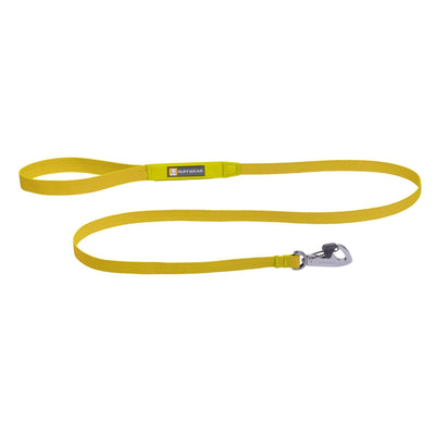 Ruffwear Hi & Light Dog Lead in Lichen Green, full product shot on white background