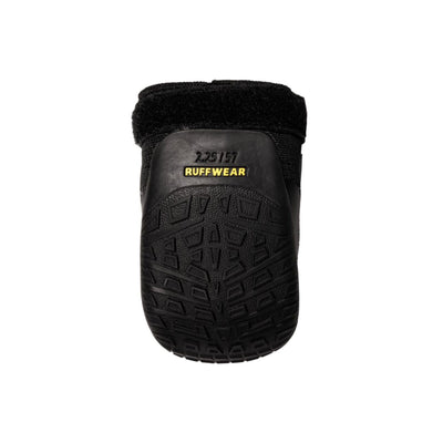Ruffwear Ridgeline Dog Shoe in Obsidian Black, view of sole