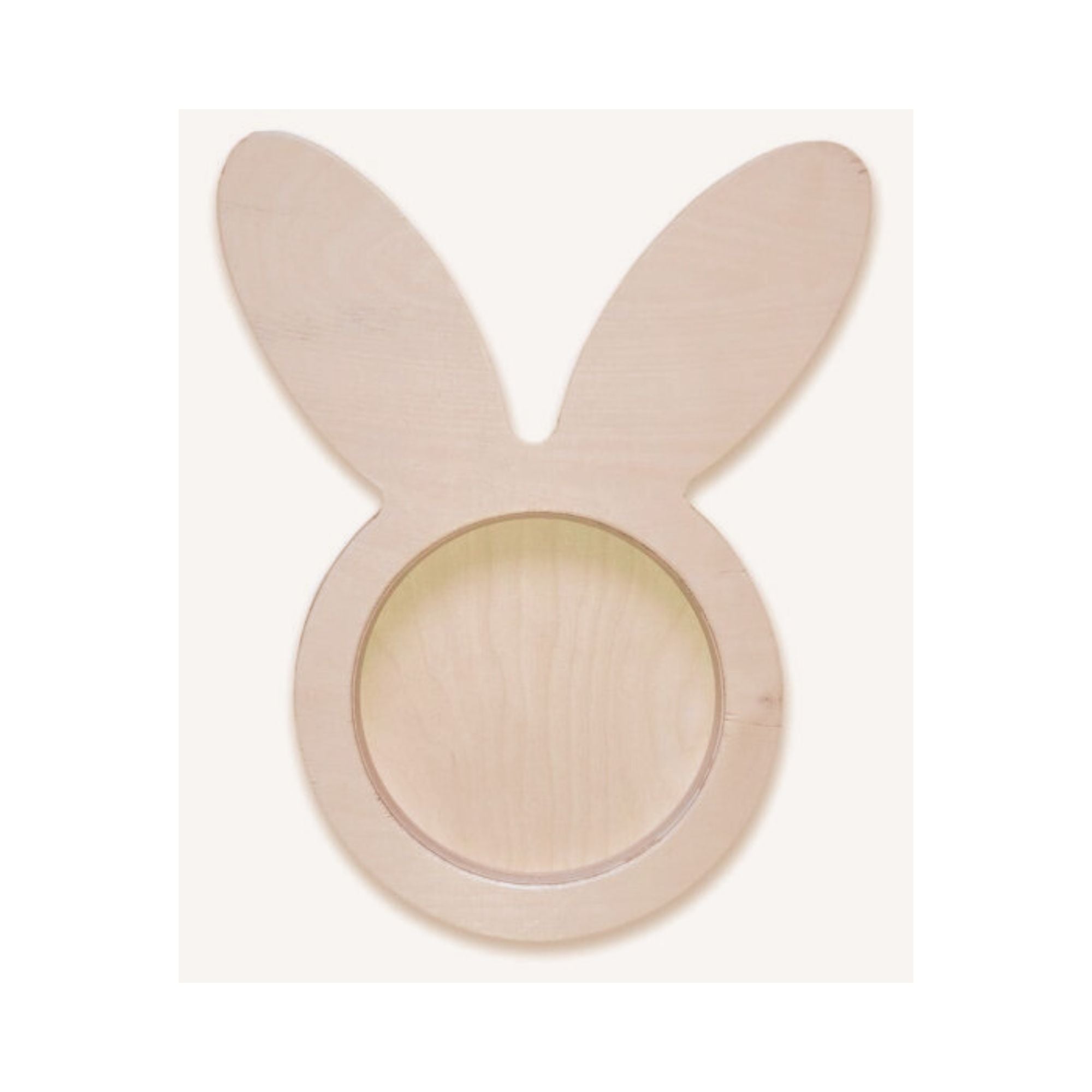 The Hay Experts Large Wooden Rabbit Bowl | Barks & Bunnies