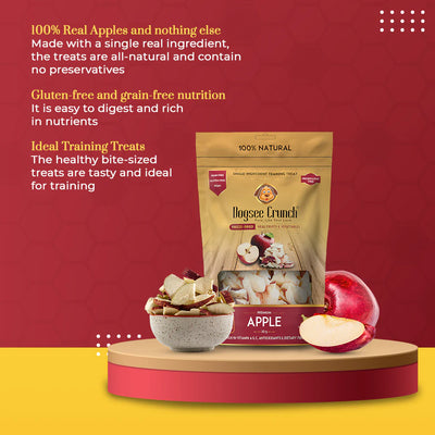 Dogsee Dogsee Crunch Freeze Dried Apple | Barks & Bunnies