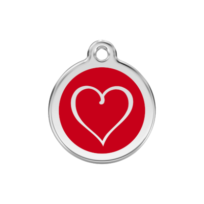 Red Dingo Tribal Dog ID Tag UK | Barks & Bunnies