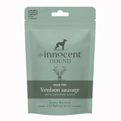 The Innocent Hound Venison Sausages with Chopped Apple | Barks & Bunnies