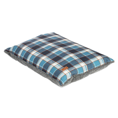 Fat Face Fleece Check Deep Duvet Dog Bed by Danish Design | Barks & Bunnies