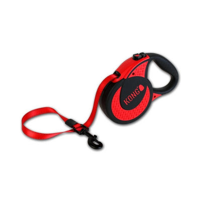 Kong Ultimate Retractable Dog Lead Red | Barks & Bunnies