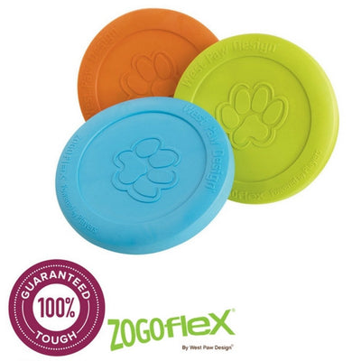 Zogoflex Zisc, Soft Dog Frisbee Indestructible | Barks & Bunnies