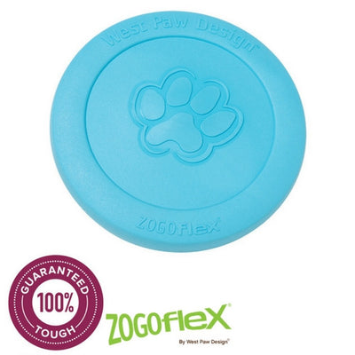Zogoflex Zisc, Soft Dog Frisbee Indestructible | Barks & Bunnies