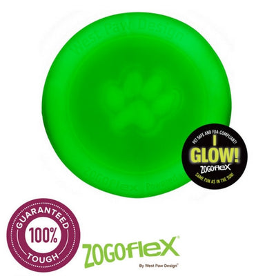 Zogoflex Zisc, Soft Dog Frisbee Indestructible | Barks & Bunnies