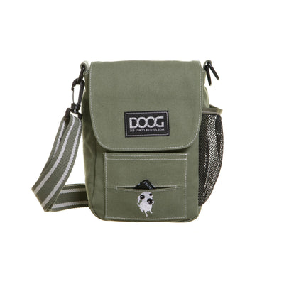DOOG Walkie Bag Khaki, Cross Body Dog Walking Bag | Barks & Bunnies