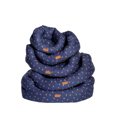 Fat Face Spotty Bees Deluxe Slumber Dog Bed by Danish Design | Barks & Bunnies