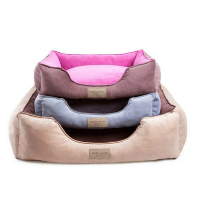 Bowl & Bone Republic Classic Bed Brown, Dog Bed | Barks & Bunnies