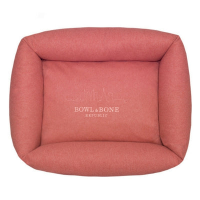 Bowl & Bone Republic Loft Bed Coral, Luxury Dog Bed | Barks & Bunnies