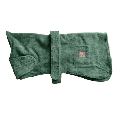 Danish Design Dog Robe Drying Coat, Cotton Towelling | Barks & Bunnies