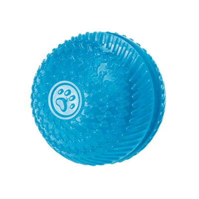Gor Flex Squeak & Treat Ball Blue, Gor Pets Dog Toys | Barks & Bunnies