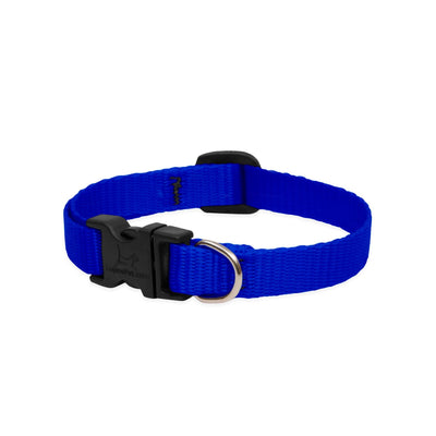 Lupine Basics Dog Collars Blue, Solid Plain Colours | Barks & Bunnies