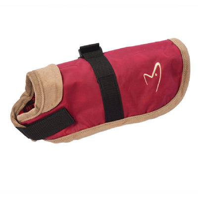 Gor Pets Edinburgh Dog Coat Red, Wax Winter Dog Coat | Barks & Bunnies