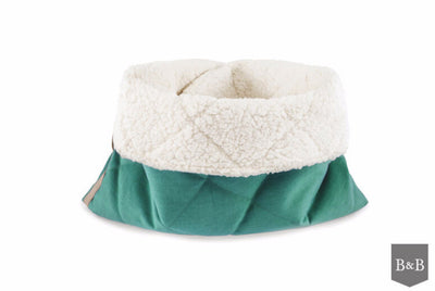 Bowl & Bone Republic Dreamy Bed Mint, Cave Dog Bed | Barks & Bunnies