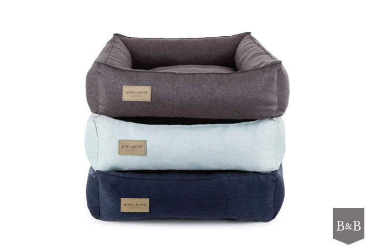 Bowl & Bone Republic Urban Bed Grey, Dog Bed | Barks & Bunnies