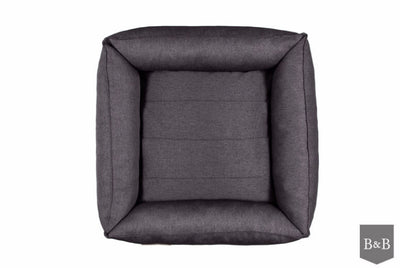 Bowl & Bone Republic Urban Bed Graphite, Dog Bed | Barks & Bunnies