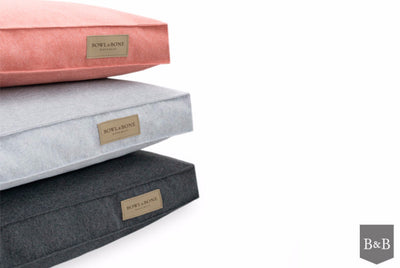 Bowl & Bone Republic Loft Cushion Grey, Dog Bed | Barks & Bunnies