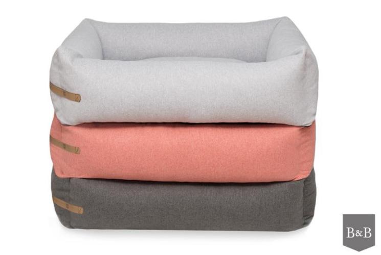 Bowl & Bone Republic Loft Bed Coral, Luxury Dog Bed | Barks & Bunnies
