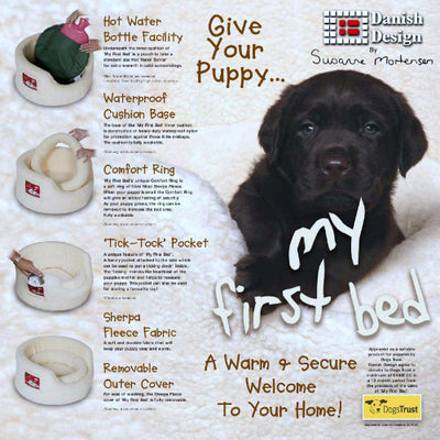 My First Bed Puppy Bed by Danish Design | Barks & Bunnies