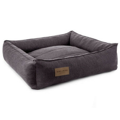 Bowl & Bone Republic Urban Bed Graphite, Dog Bed | Barks & Bunnies