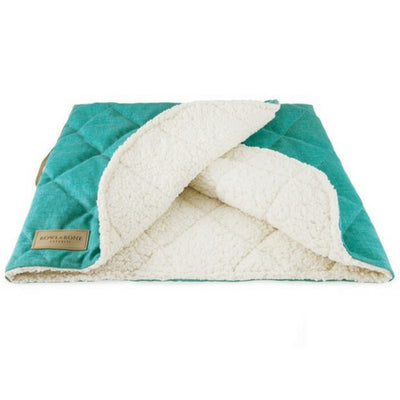 Bowl & Bone Republic Dreamy Bed Mint, Cave Dog Bed | Barks & Bunnies