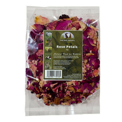 The Hay Experts Rose Petals, Treats for Rabbits | Barks & Bunnies