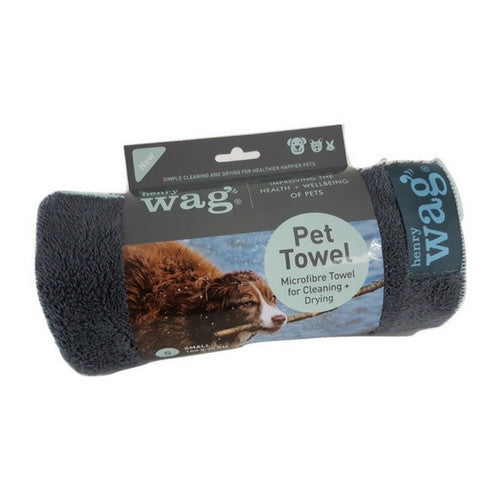 Henry Wag Microfibre Pet Towel, Dog Drying Towel | Barks & Bunnies