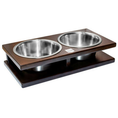 Bowl & Bone Republic GRANDE Chestnut, Handmade Bowl | Barks & Bunnies