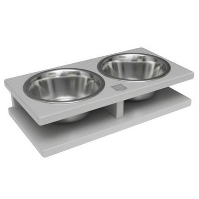 Bowl & Bone Republic GRANDE Grey, Handmade Dog Bowl | Barks & Bunnies