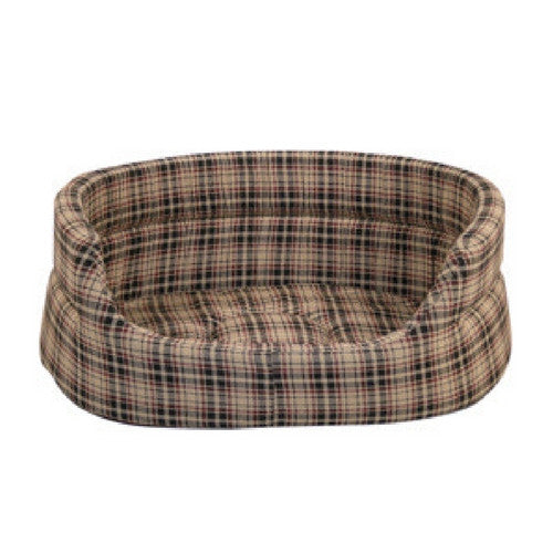 Danish Design Classic Check Slumber Bed for Dogs | Barks & Bunnies
