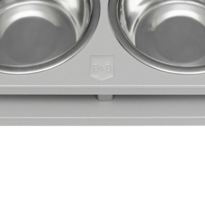 Bowl & Bone Republic GRANDE Grey, Handmade Dog Bowl | Barks & Bunnies