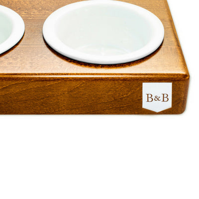 Bowl & Bone Republic DUO CERAMIC Amber, Dog Bowl | Barks & Bunnies