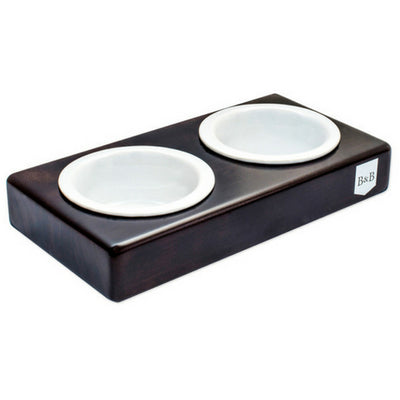 Bowl & Bone Republic DUO CERAMIC Chestnut, Dog Bowl | Barks & Bunnies