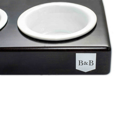 Bowl & Bone Republic DUO CERAMIC Chestnut, Dog Bowl | Barks & Bunnies