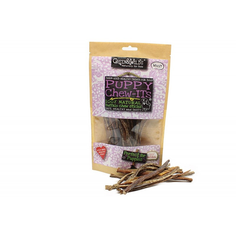 Green & Wilds Puppy Chew-Its, Natural Dog Treat | Barks & Bunnnies
