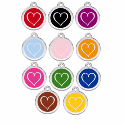 Red Dingo Tribal Dog ID Tag UK | Barks & Bunnies