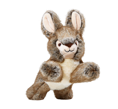 Fluff & Tuff Reese Rabbit Durable Plush Dog Toys | Barks & Bunnies