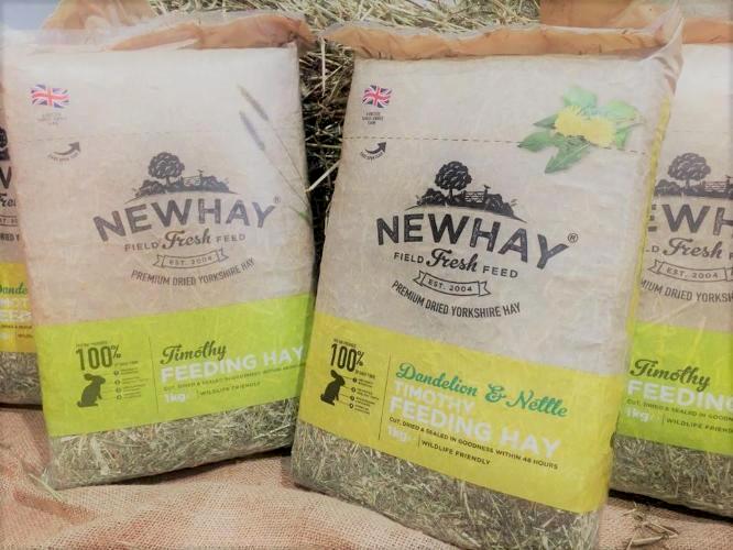 Newhay Dandelion & Nettle Timothy Feeding Hay | Barks & Bunnies