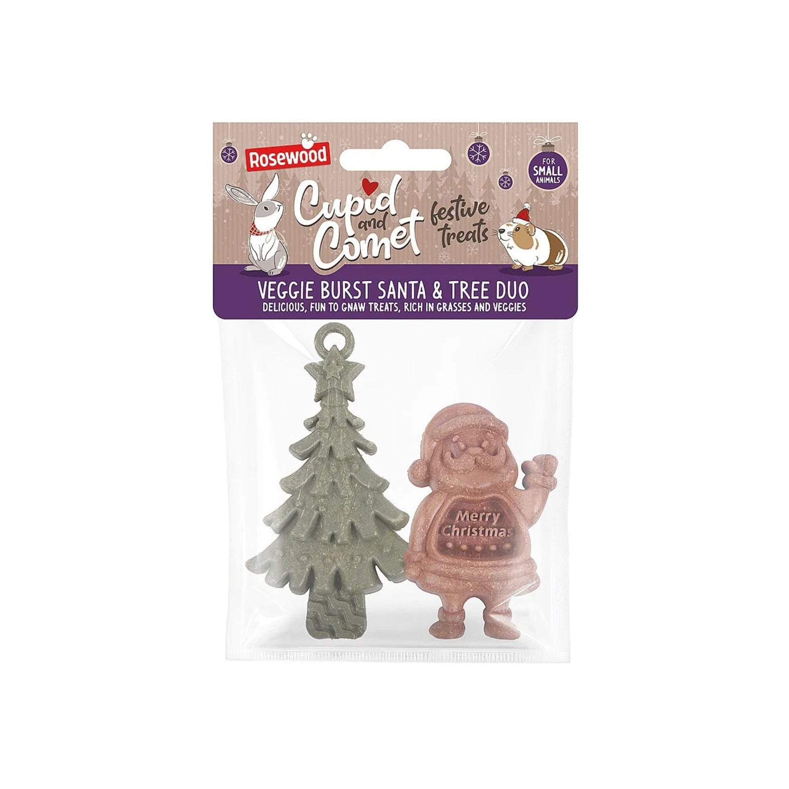 Veggie Burst Santa & Tree Duo