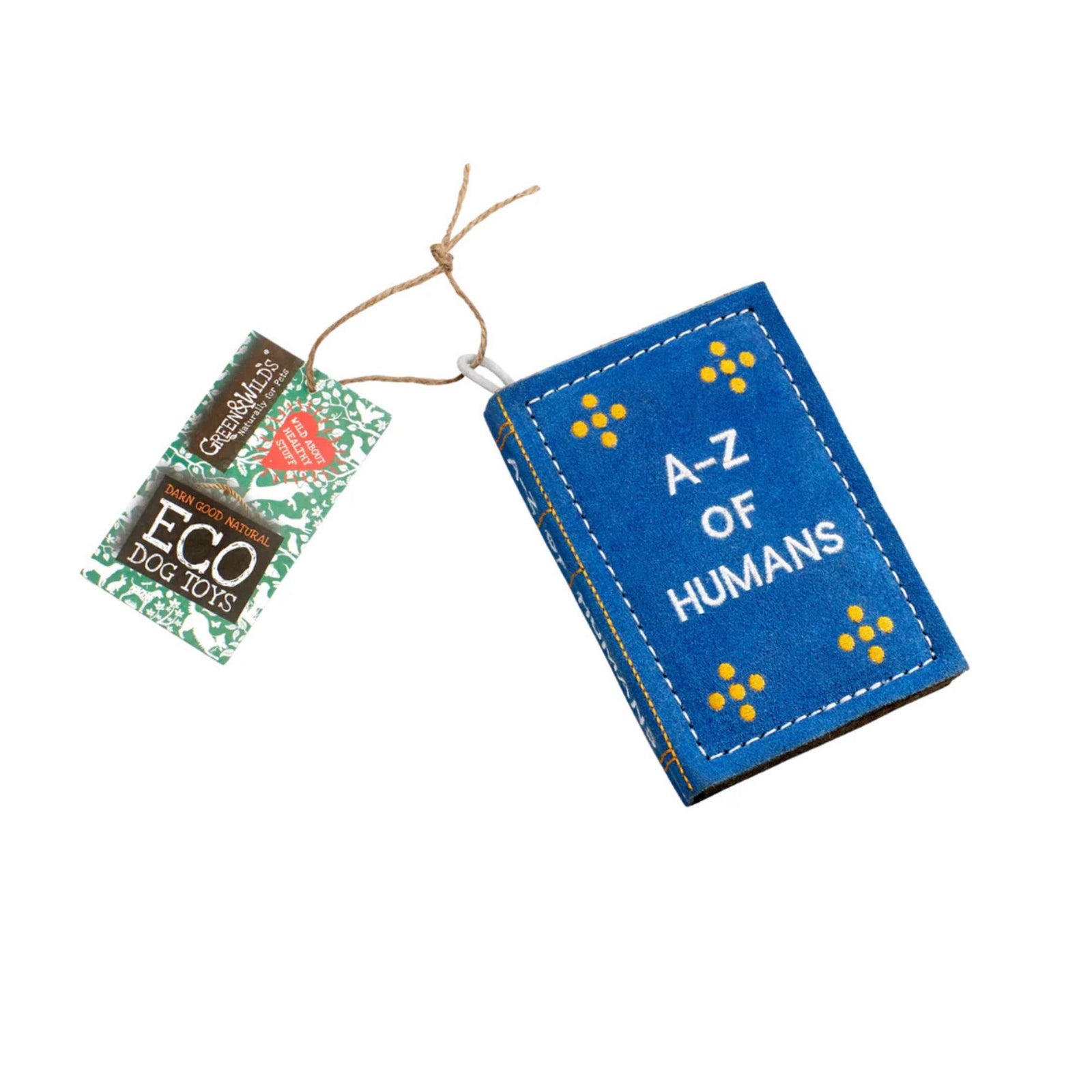 A-Z of Humans, Eco Dog Toy | Barks & Bunnies