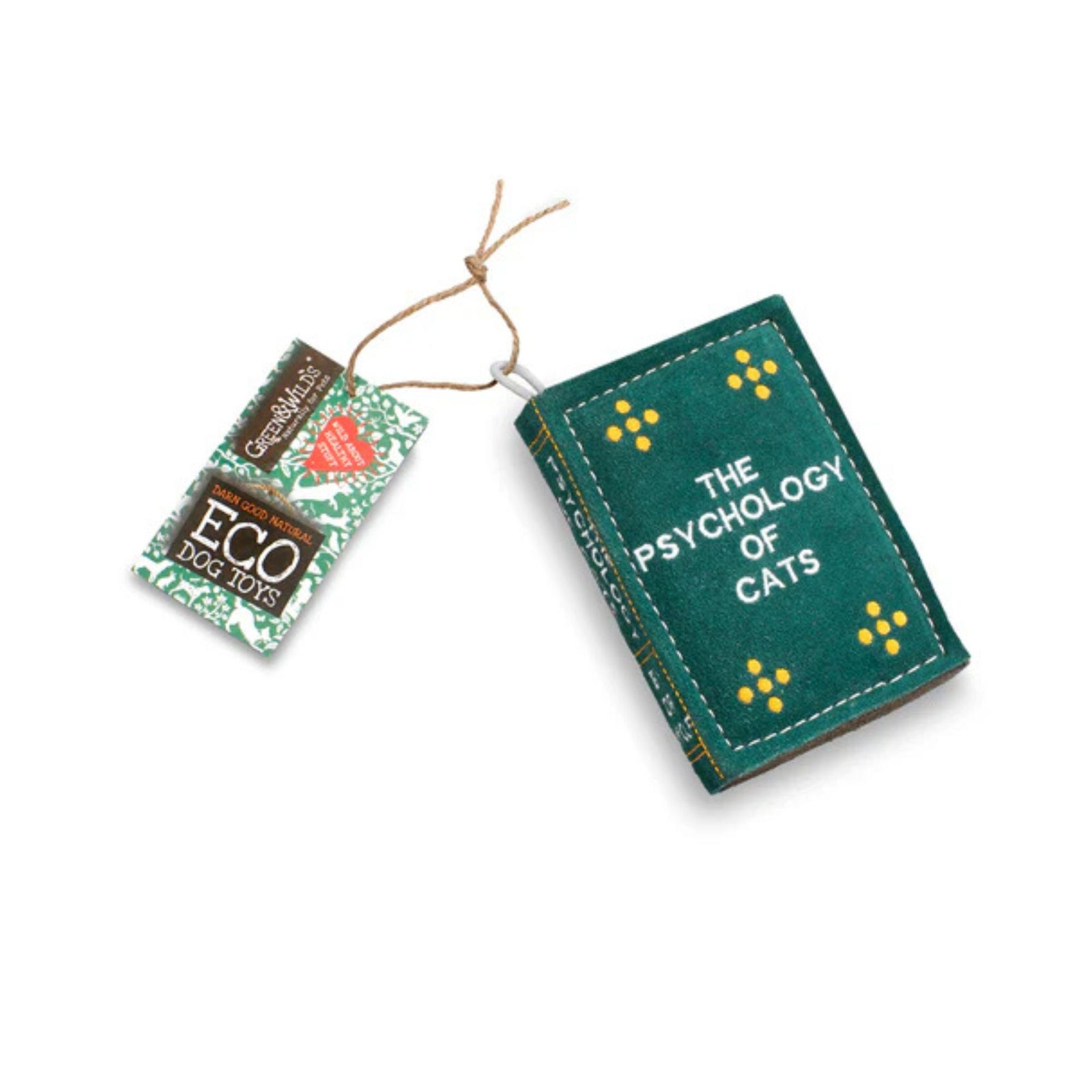 Green & Wilds The Psychology of Cats, Eco Dog Toy | Barks & Bunnies