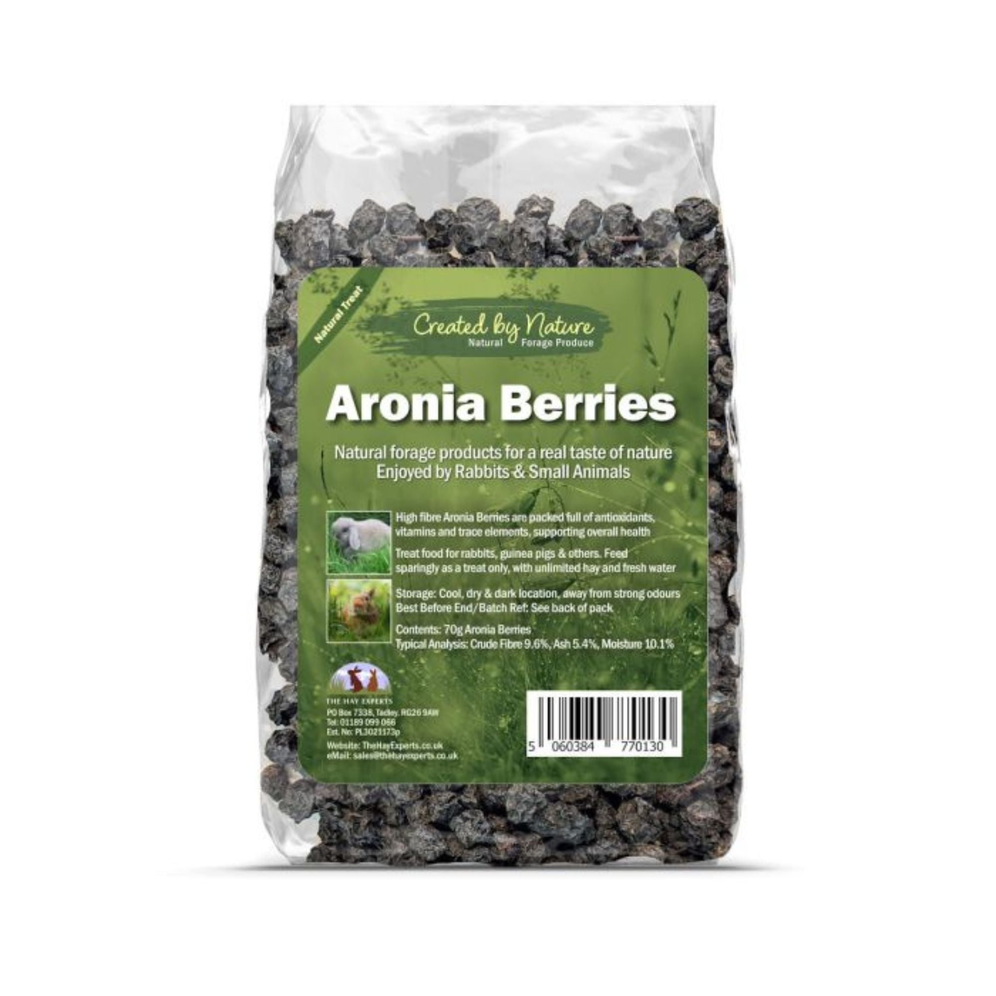 The Hay Experts Aronia Berries for Rabbits | Barks & Bunnies