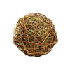 Rosewood Weave-a-Ball Forage Toy for Rabbits | Barks & Bunnies